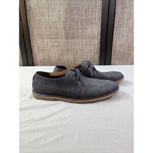Clarks collection soft cushion mens shoes,size 9.5M, Blue suede leather